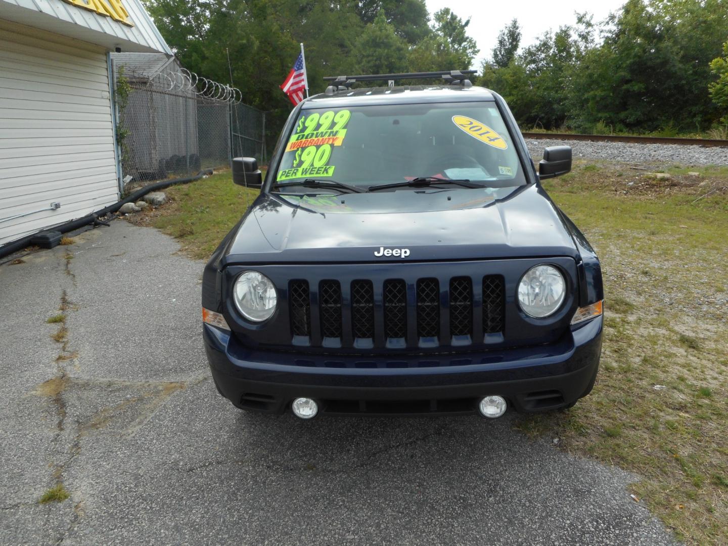2014 Blue Jeep Patriot Sport 2WD (1C4NJPBA5ED) with an 2.0L L4 DOHC 16V engine, located at 2553 Airline Blvd, Portsmouth, VA, 23701, (757) 488-8331, 36.813889, -76.357597 - Photo#2